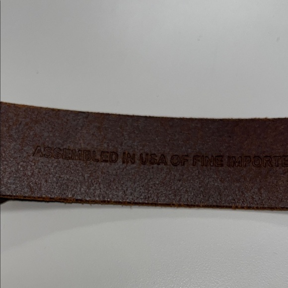 Source Unknown Tan and Brown Belt Bag SZ S-M
